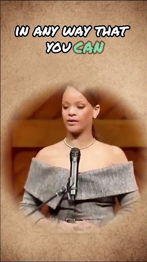 Rihanna splendid speech at Harvard University ：A Journey in Humanitarianism #motivation #Rihanna