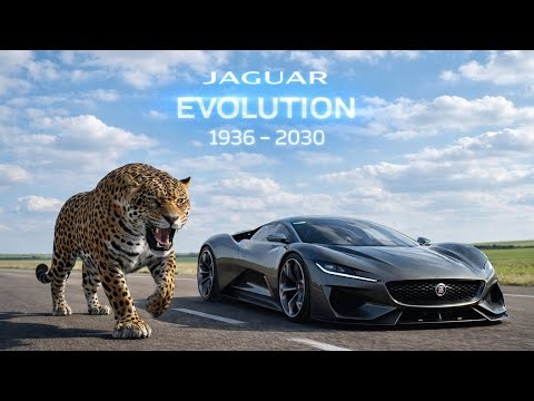 The Jaguar Car Evolution 1936 - 2030 | The Best Jaguar Cars History