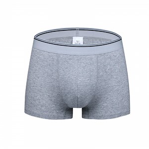 [Hot Item] Custom 95% Cotton 5% Spandex Underwear Men's Briefs Plus Size Underwear Boxers Underpants Male Underwear