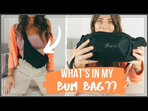WHAT'S IN MY BUM BAG? For Travel + Everyday