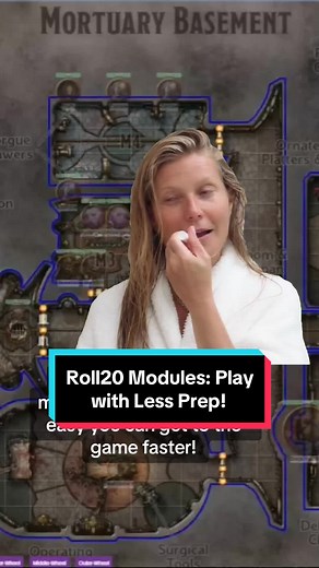 Roll20 modules are great to save time including maps that come pre-set with dynamic lighting, tokens, monsters and more so you can play with less prep! #roll20 #roll20app #vtt #virtualtabletop #ttrpgs #ttrpgtok #ttrpgtiktok