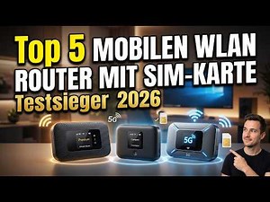 Besten Mobiler Wlan Router mit Sim karte Test 2026