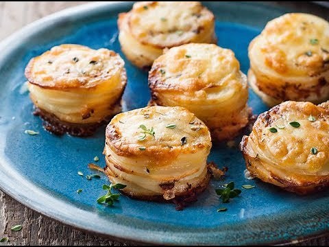 Mini Potato Gratin Stacks