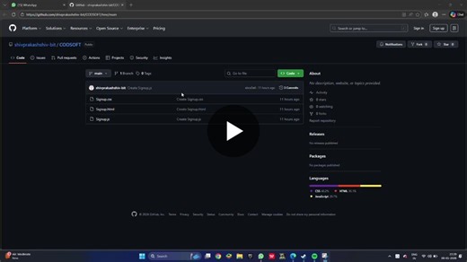 #codsoft #uiuxdesign #signupflow #mobileappdesign #userexperience #uidesign | A SHIVPRAKASH SNS