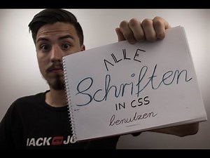 CSS & HTML Tutorial: Alle Schriften benutzen - CSS Hacks #1