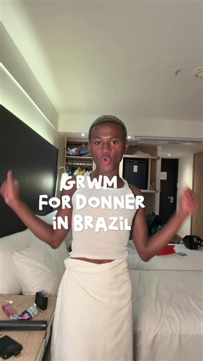 GRWM FOR DINNER IN BRAZIL! with @TOPICALS | Brazil