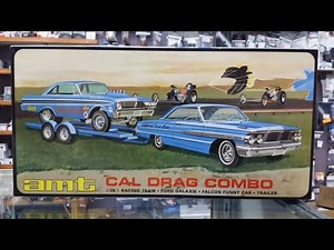 AMT Cal Drag Combo model car kit