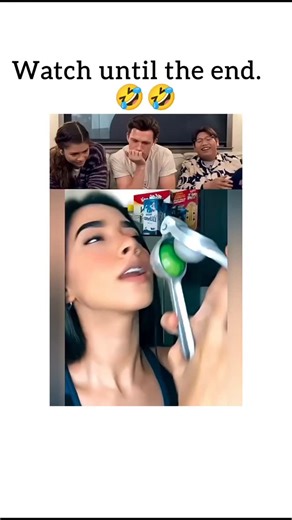 REEL HUB on Instagram: "Video Highlights The Lemon Challenge: A woman attempts to squeeze a fresh lemon directly into her mouth with a metal press. The video then cuts to a man who tries to replicate this, only to immediately choke and gag on the sour juice, causing the Spider-Man cast to burst into laughter. The Transformation Gag: An elderly woman is shown holding a dark apple, using a transition effect to "transform" into a younger, glamorized version of herself. The Apple Fail: The video cut