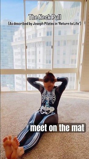 The Neck Pull | Classical Pilates Exercise 15 #PilatesMat #ClassicalPilates #Tutorial