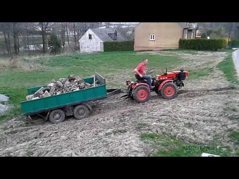 Traktorek Tz4k14 Ciężki wyjazd