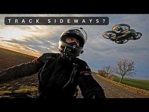 NO WAY! DJI NEO Tracks Me On A Motorcycle From the Side!