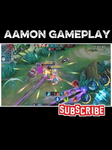 aamon best build 2026 and powerful combo ‪@ad_aamon_offical.10‬ #aamon #mlbb #moba