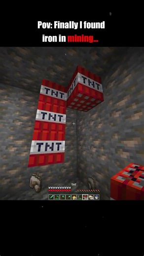 I FINALLY Found IRON While Mining in Minecraft