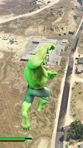 GTA 5 Mods: Hulk and Kong Epic Brawl #gta #gta5mods #hulk #kingkong #shorts