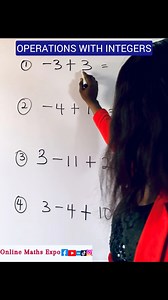 17K views · 337 reactions | How to Add and Subtract Integers without Calculator. #mathreels #viralfypreels #viralmaths #viralfypシforyoupage #viralfacebookvideo #maths | Online Maths Expo | Facebook