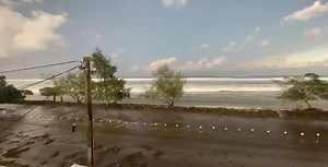64K views · 547 reactions | Tsunami waves caused by a giant...
