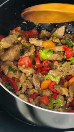 Une autre façon de préparer le sauté de porc #bonnecuisine