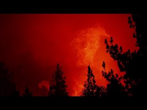 Caldor Fire | Christmas Valley, Echo Summit, South Lake Tahoe 7pm Monday | California Wildfire