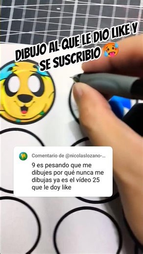 dibuje al que comento dio like y se suscribio 🥵🤯 #arte #dibujo #art #drawing