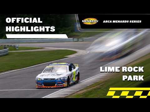 ARCA Menards Series official highlights: Lime Rock Park ARCA 100