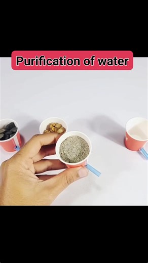 Natural Water purifucation #science #experiment | ScienceboosterinNepali
