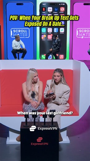 New dating crime unlocked: Ghosting for a ‘Scrollmate.’ 👻 We’re just scratching the surface 🔎 #dating #blinddating #datingshow | ExpressVPN