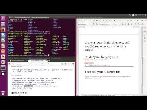 CERN ROOT tutotiral for beginners -- install ROOT 6.08 on Ubuntu 16.04 by cmake