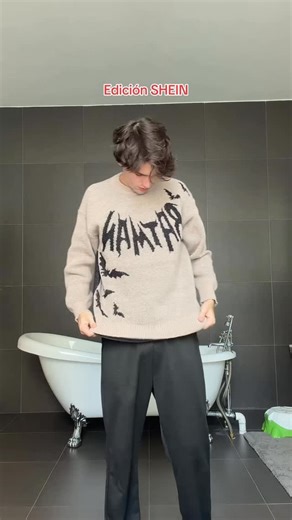 MSGM on Instagram: "Suéter que todo hombre debe tener ❄️🖤 Edición @shein_mex @sheinofficial @shein_men Busquen y sigan OMK clothes en @shein_men para más outfits increíbles que los acompañen este invierno ❄️🧣 Les dejo los códigos aquí👇 Product ID: 140203435 Código de búsqueda: DBU6F Código de descuento: 25BFMmariogmmt648 #SHEINBigSale #SHEINBlackFriday #SHEINsaveinstyle #publicidadpagada"