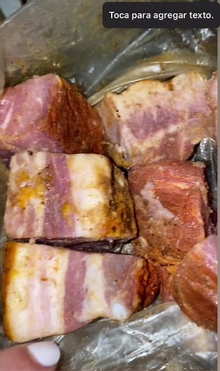Costilla de cerdo ahumada: Almuerzo rápido y práctico