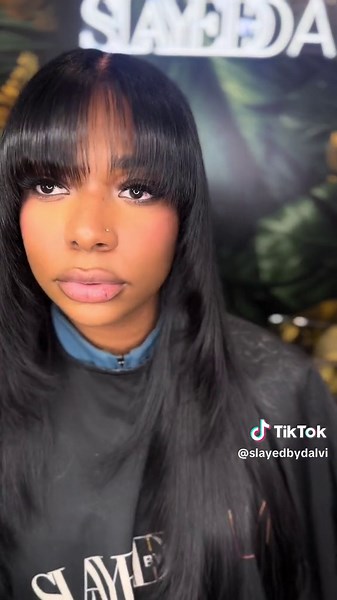 Quick Weave Closure Styled into China Bangs Shop Quality @ www.slayedbydalvi.com #quickweave #bundles #protectivestyles #curls #grams #gluein #chinese #china #bangs #gluelessquickweave #gluelessclosure #losangeles #lahair #lahairstylist #atlhairstylist #bayarea #bayareahairstylist #blackgirItiktok #viral #fypツ #fyp #blackgirlhair #lacemelt #theslaycollection #slavedbydalvi
