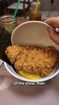 This pork katsudon is slow cooked for 24 HOURS - Muteki ramen