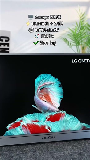 This Changed My Mobile Gaming Setup #portablemonitor #setup