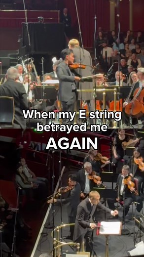 Snapped My E String in Concert — Guess What Happened
