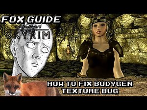 Video :: How To Fix Bodygen Texture Bug