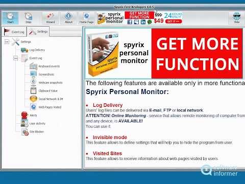 Spyrix Free Keylogger quick demo