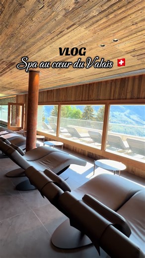 Weekend détente dans un magnifique Hôtel SPA dans le Valais ✨ 🏊‍♂️ #spa #valais #bains #hotel #switzerland🇨🇭