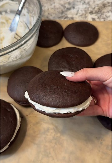 Chocolate Whoopie Pies Recipe - Fluffy and Delicious