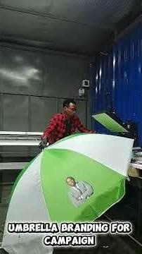 ☔ Rain or shine — let your brand be seen.Custom branded umbrellas by Peechue Graphics .