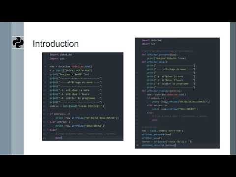 Python : Les fonctions et procédures