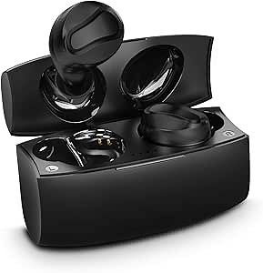 Bluetooth 5.3 True Wireless Earbuds with Charging Case Cordless in Ear Headphones IPX4 Waterproof with Noise Cancelling Mic Compatible with Apple iPhone Android Samsung