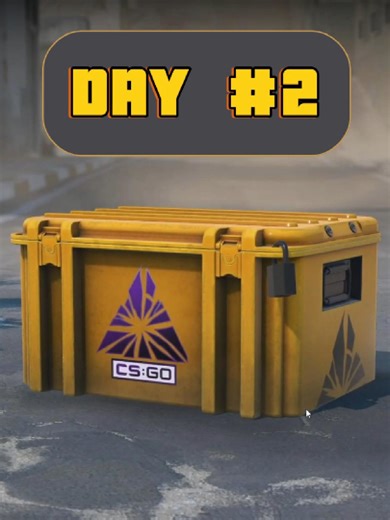 Unboxing Fracture Case in CS2 - Day 2