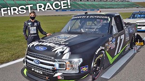 Hailie Deegan first time ever in a Nascar truck! | Brian Deegan 38