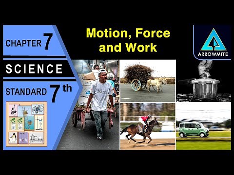 Motion, Force and Work | Std 7 | Science | Chapter 7 | Maharashtra Board