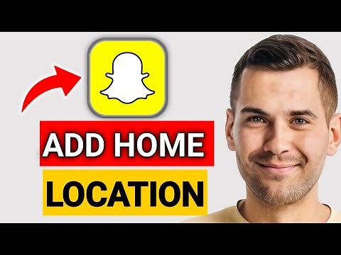 How To Add Home Location On Snapchat