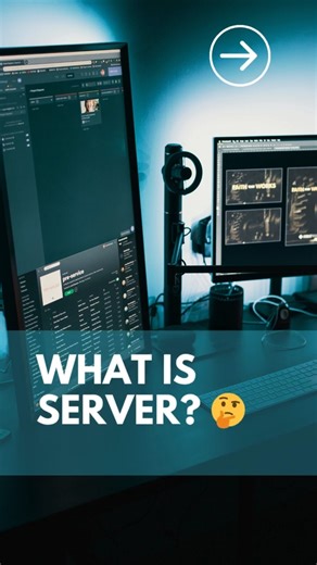 What is a Server? Explained Simply ⚡ #shortsadd #cloudsoftware #technology
