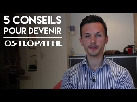 5 conseils pour devenir ostéopathe