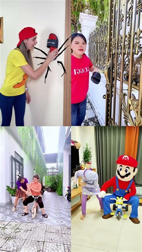 Giant Spider Prank & Tiny Bike Fails! 🕷️🚲