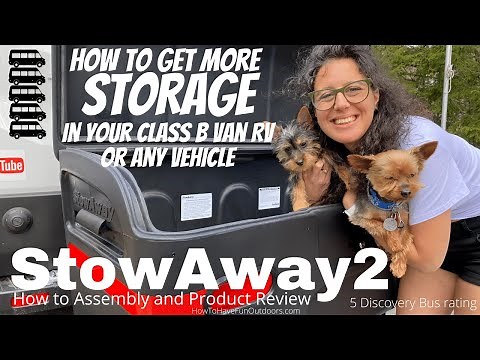 StowAway2 Cargo Box Installation Guide | Honest Review for RVs, Vans & SUVs