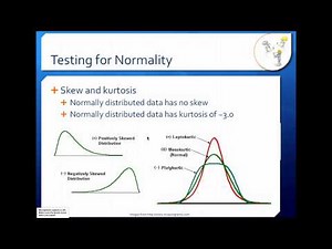 Testing for Normality Lecture