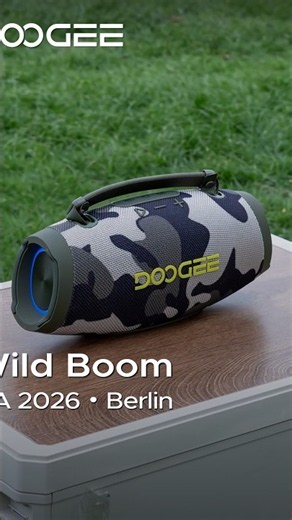 IFA 2026 Product Spotlight: Meet the Wild Boom in DOOGEE's Outdoor Life lineup